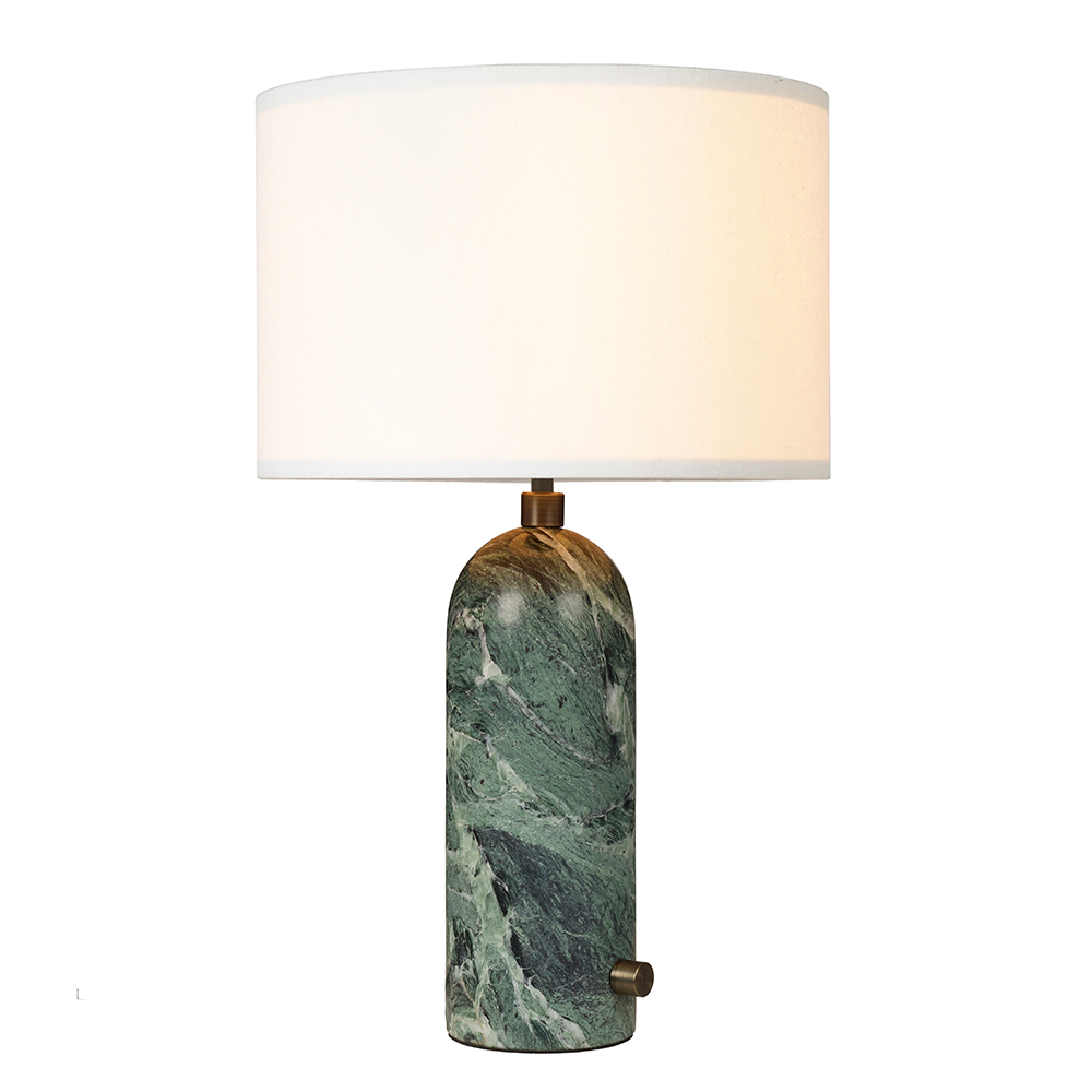 10151217_FRT_Gravity Table Lamp_Small_Emerald Marble_White_On